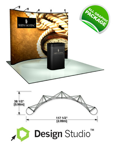 PRC1-G6 Pop Up Trade Show Display